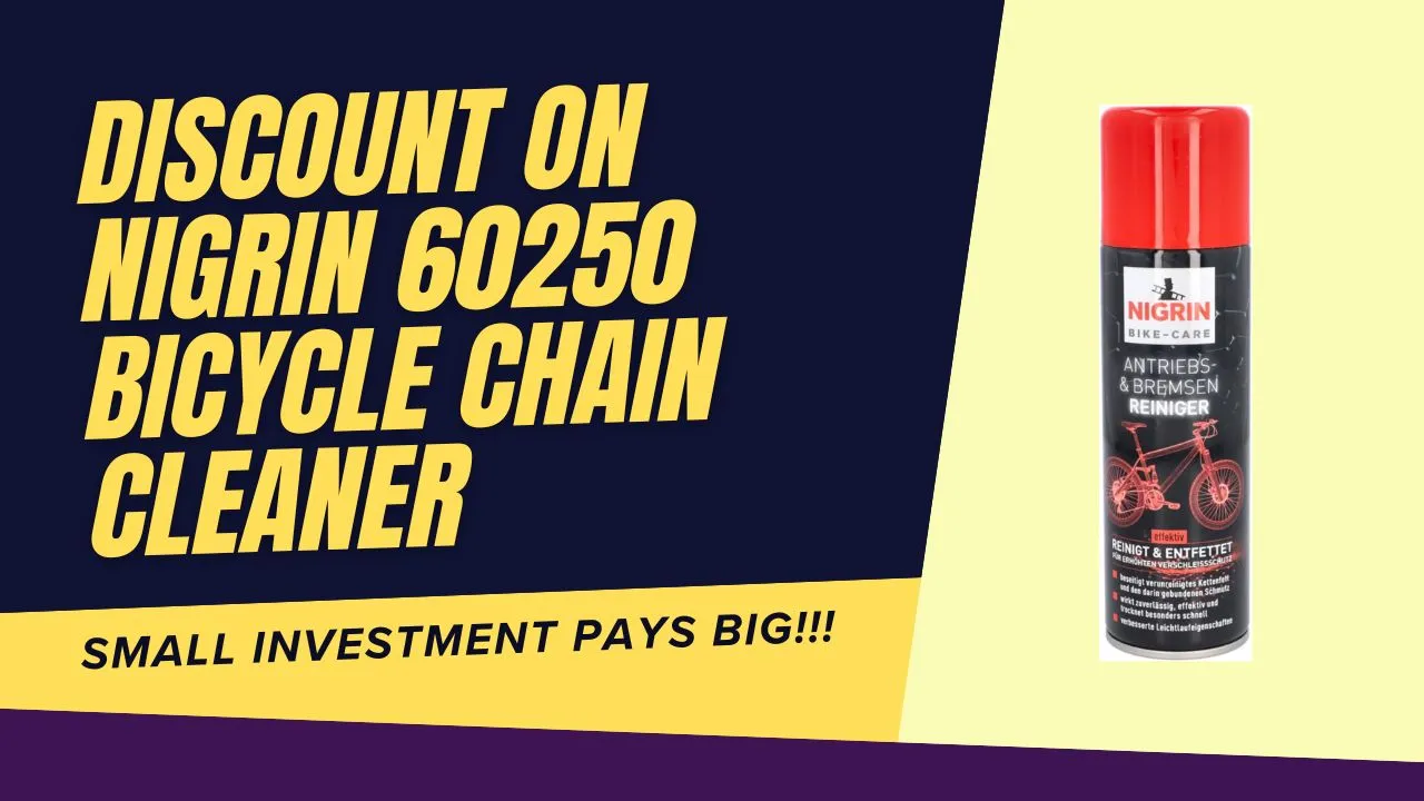 Nigrin 60250 Bicycle Chain Cleaner | Clean Your Chain, Save Big!
