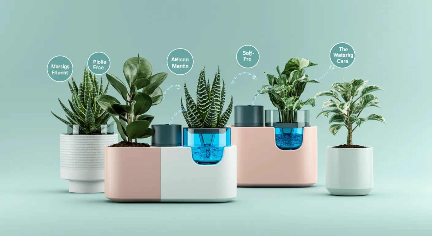 The Magic of Self Watering Pots for Hassle-Free Plant Care