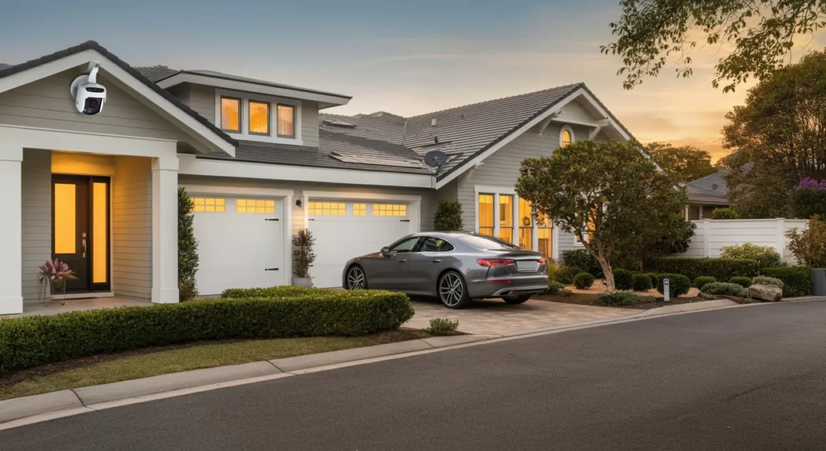 wireless outdoor security cameras and driveway camera